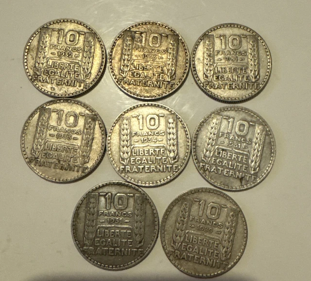Monnaie France Génie 10 Francs 1988 Paris Fautée