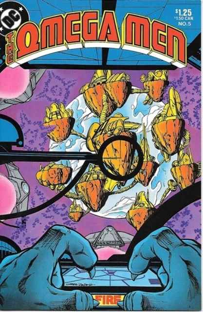 The Omega Men Comic Book #5 DC Comics 1983 VERY FINE/NEAR MINT NEW UNREAD