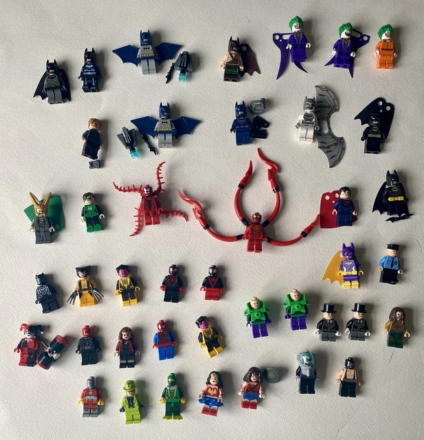 LEGO MARVEL SUPER heroes job lot Bundle Mini Figures Carnage Batman