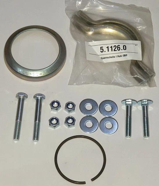 KAESER KOMPRESSOREN RICAMBI ORIGINALI MORSETTO DI TENSIONE ANELLO COMPLETO per tubo 060