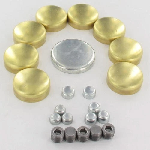 ELGIN EP100BR BRASS Freeze Plug Set Small Block Chevy SBC 350 327 307