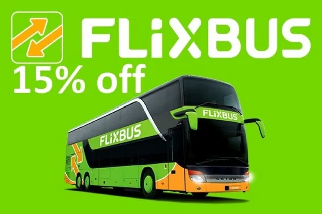 Flixbus 15% voucher