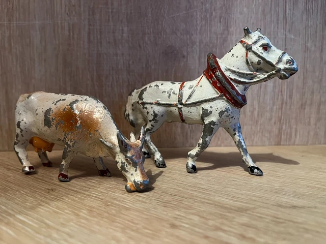 LOT FIGURINES ANIMAUX de la Ferme en Aluminium EUR 12,00 - FR
