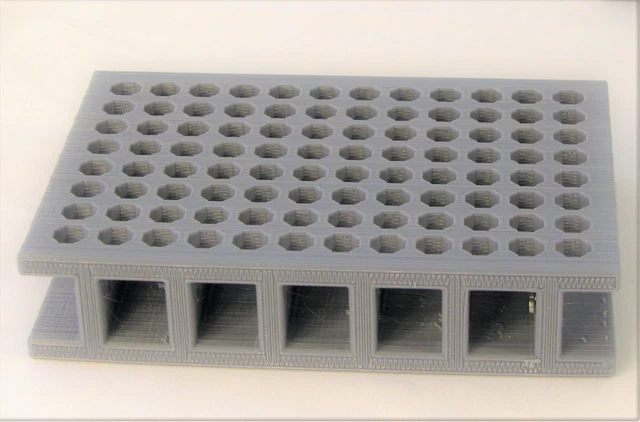 Magnetic Separation Rack 96 96 WELL MAGNETIC Bead Separation Separator Stand Rack PCR Plate 0.2ml ...