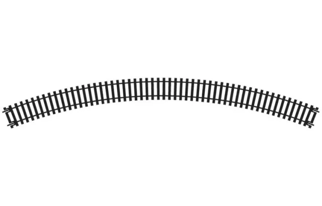 8 NEW R609 HORNBY 3rd RADIUS DOUBLE CURVE NICKEL SILVER THIRD TRACK PIECES PACK 2