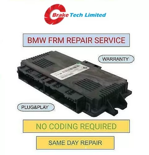 BMW FRM3 Footwell Lights Control Module Diagnosis Repair Service X5 X6 1 Series