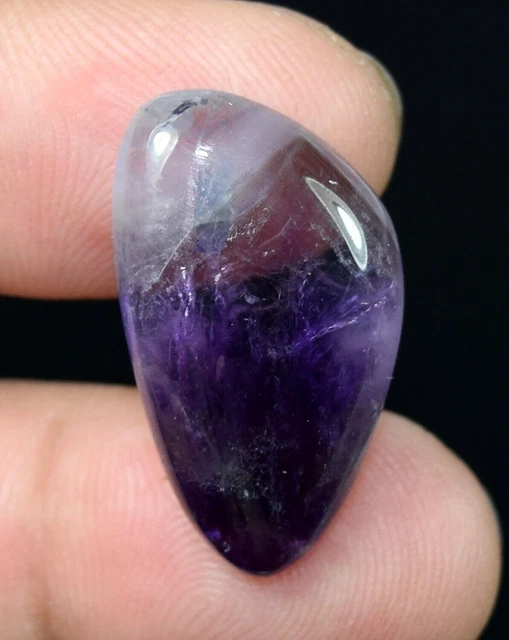 Agate de dentelle d'améthyste naturelle cabochon fantaisie pierre précieuse...