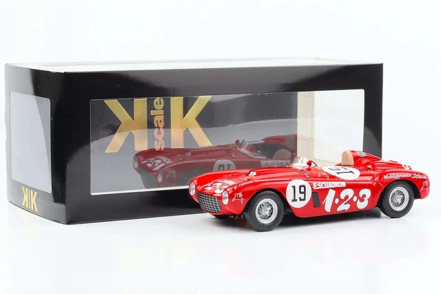Ferrari 375 Plus V12 Spider #4 1954 24H Le Mans in 1:18 scale
