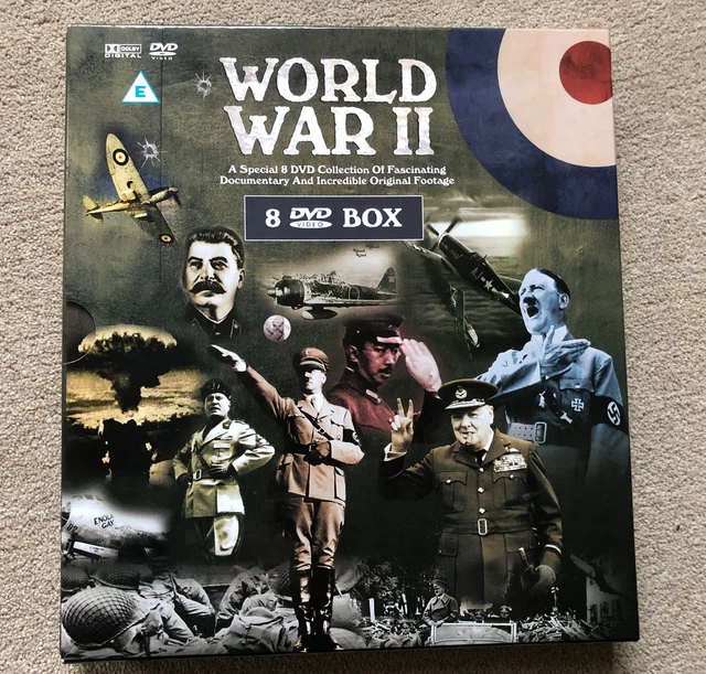 WORLD WAR II Special 8 DVD collection Fascinating Documentary Footage ...