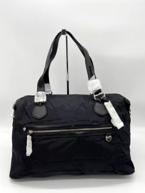 Tumi Ballistic Nylon w/ Leather Trim Small Duffel Bag 18.25" (Black)