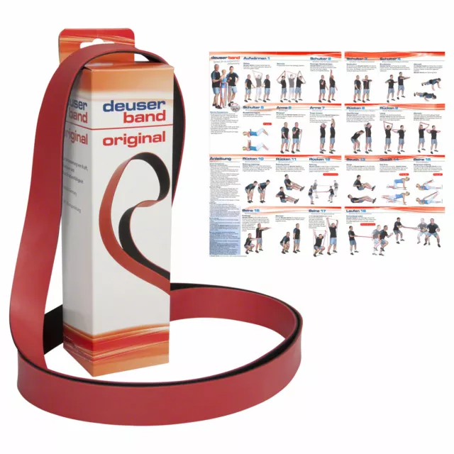 Original Deuser Band Deuserband Gymnastik Fitness Expander Kraft