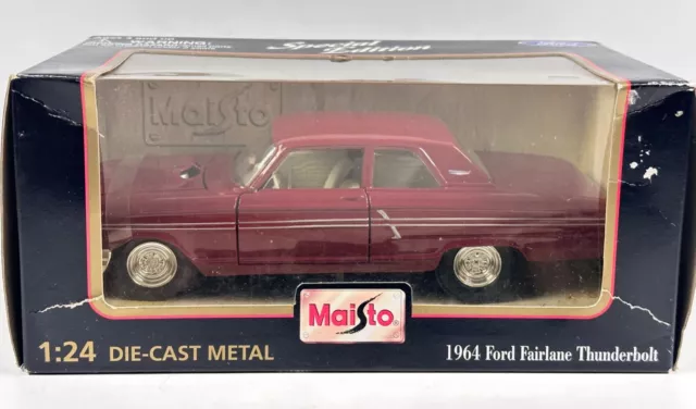1964 Ford Fairlane Thunderbolt 427 V-8 Big Block 1/64 Scale Limited Ed.  NEW