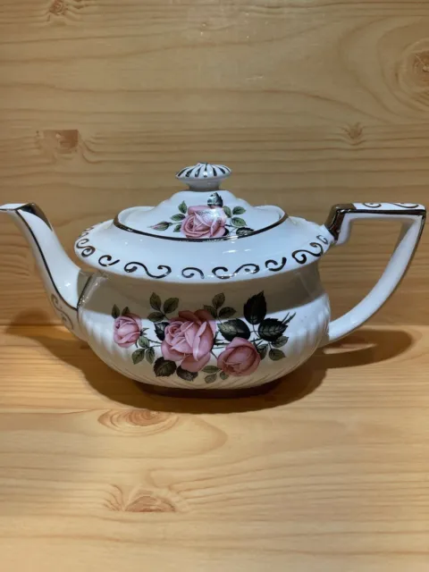 Georgian Gibson Staffordshire England China Teapot