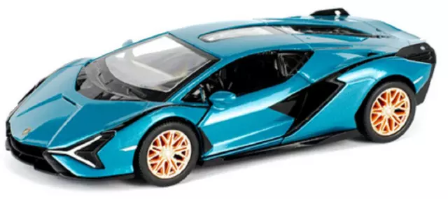 Kinsmart 1:40 - Lamborghini Sian FKP 37 - 5 Diecast Toy Car