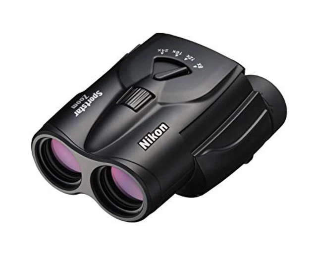 NUEVOS Binoculares Nikon BAA870WA Sportstar Zoom SPZ8-24 x 25 BK Negro Zoom F/S