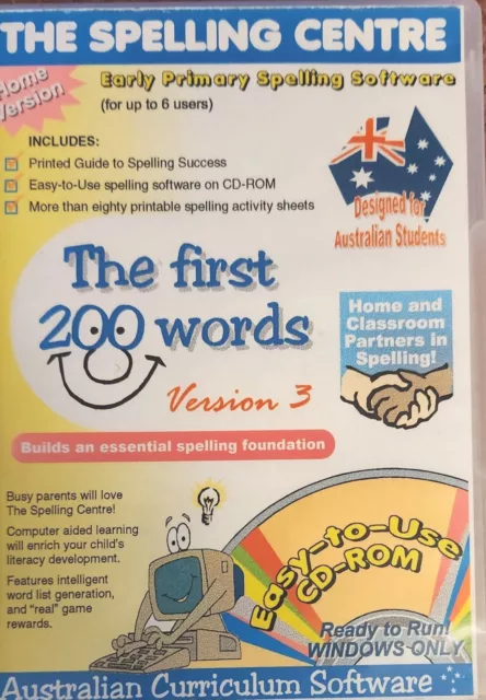 The Spelling Centre ~ Version 3 The First 200 Words. Curriculum. Home-schooling