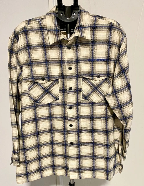 Chemise de kilt écossais classique en coton pour homme - Manches longues - Confortable - À lacets - Style médiéval et vintage, noir foncé, L