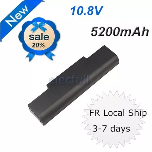 Batterie 10.8v 5200mAh Laptop Li-ion pour ASUS 70-NZYB1000Z A32-K72 A32-N71 A73S