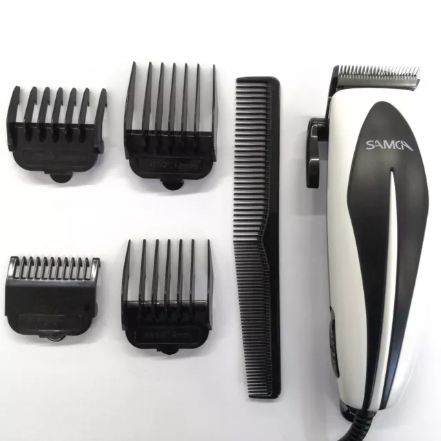 Rasoio Tagliacapelli Elettrico Regola Barba 4 Testine Pettine Accessori