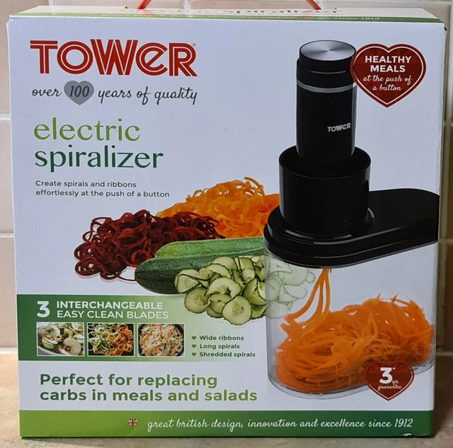 NUOVO - Spiralizzatore elettrico torre - pasti sani con un tocco