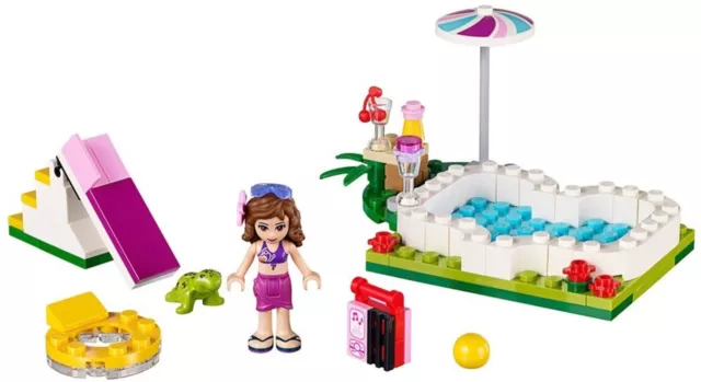 Lego Nuovo E Sigillato - Friends 41090 - La Piscina Di Olivia - 2015 3