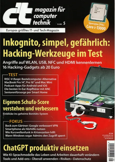 c't magazin für computer technik 5/2023