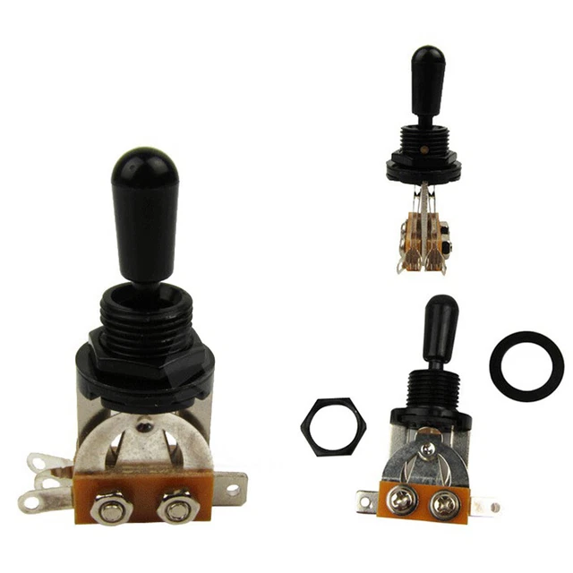 5 WAY ELECTRIC Guitar Switch Guitar Toggle Switch with 2 Screws Easy To