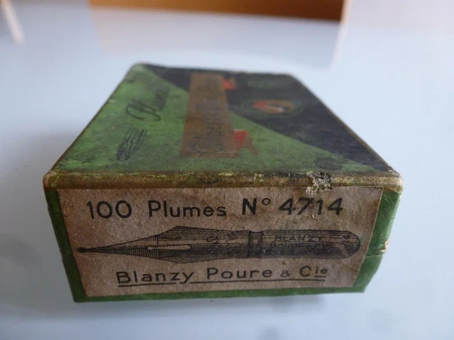 D/Gilbert & Blanzy - Poure Scatola Sigillato Da 100 Piume N° 4714