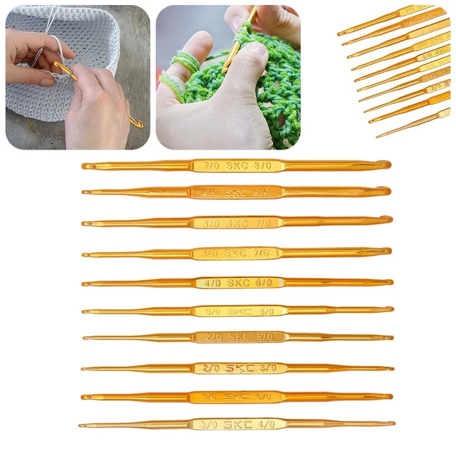 20 Hameçons Jig En Or, Acier Haute Teneur En Carbone, Taille 11/0, Eau Salée/douce