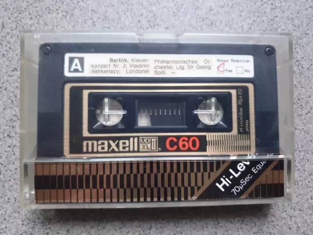MAXELL CASSETTE UD XL II 60 Cassettes Audio Cassette 60 Min