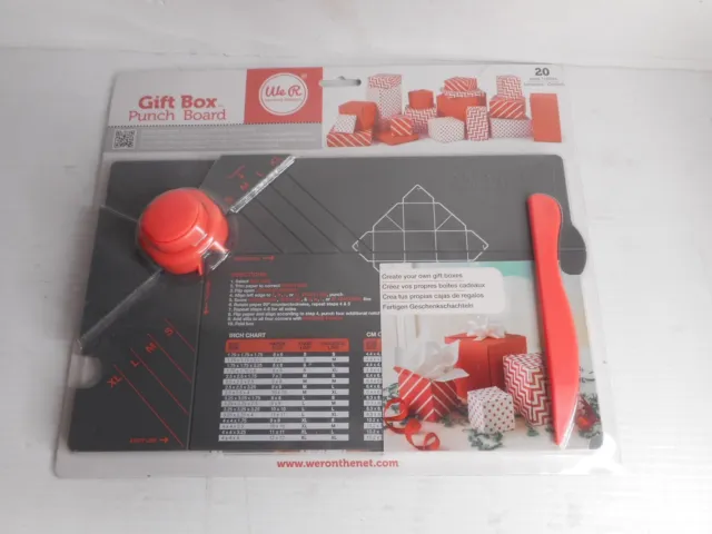Caja de Regalo Tablero Regalo Envoltura Fabricante Artesanías de Navidad por We R Memory Keepers