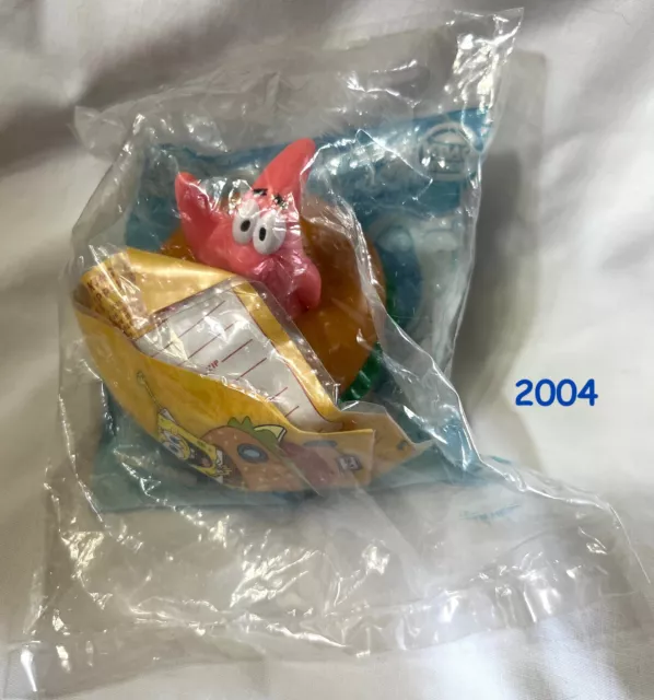 PATTY WAGON toy SPONGEBOB SQUAREPANTS Movie Nickelodeon  Burger King 2004 *NIOP