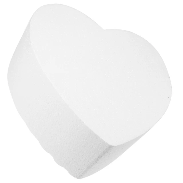 Base Per Torta Finta In Schiuma - Tondo Decorativo Per Matrimoni E Eventi, Diametro 10/15cm X 7cm - Bianco - Foto 9