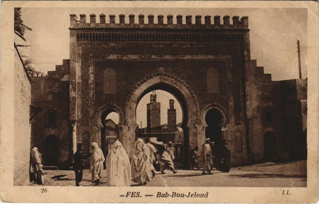 CPA AK FEZ Bab-Bou-Jeloud MAROC (23557)