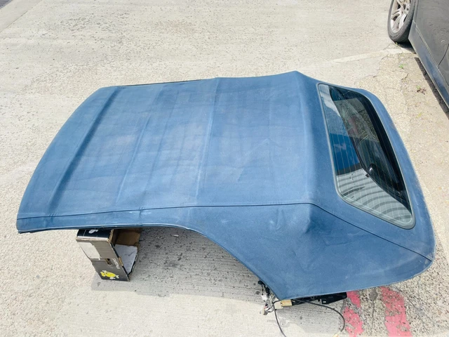 BMW E46 CONVERTIBLE 2001 2006 Soft Top Folding Roof Assembly Blue 041 239.96 PicClick UK