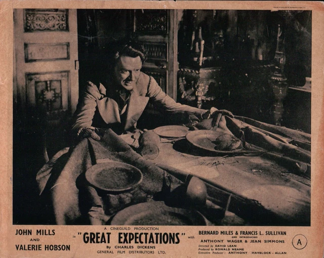Vintage 8x10 Photo Great Expectations (1946 film) John Mills Valerie Hobson