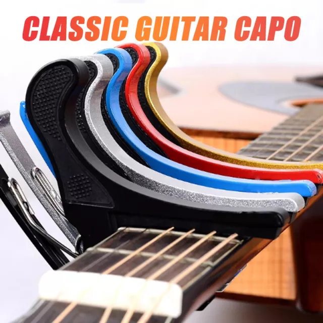 Guitar Tuning Clip Metal Tuning Clip Electric Wood Capo Tuning Clip