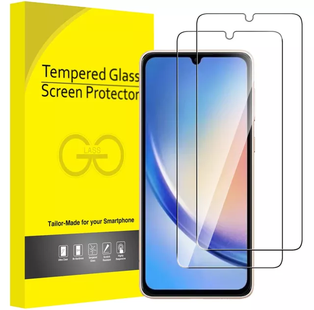 Per Samsung Galaxy A34 A33 5G A32 A31 A30 schermo protettivo vetro temperato