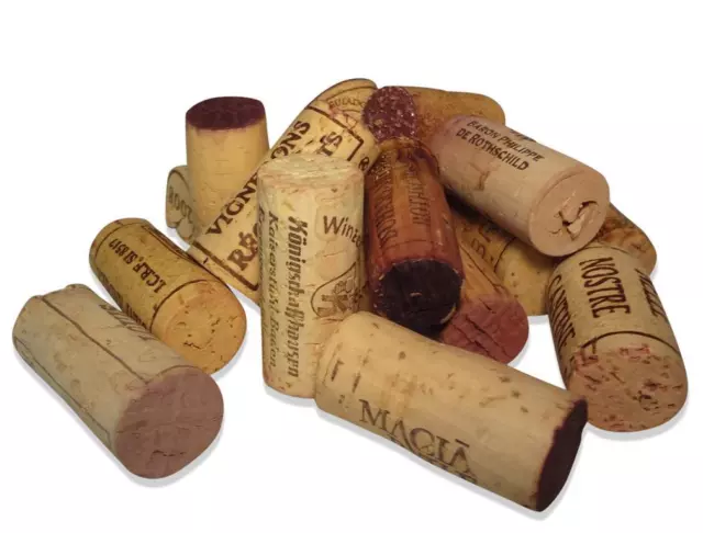 50 - 1000 Stück gebrauchte Weinkorken natur (Korken gebraucht Flaschenkorken) 3