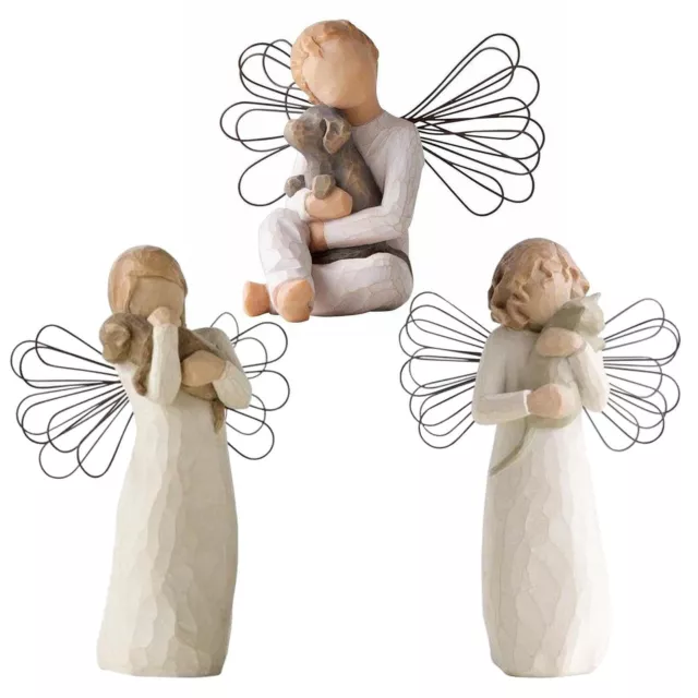 1* Willow Tree Angel Of Comfort Willow Tree Angel Of Friendship Resin Ornament