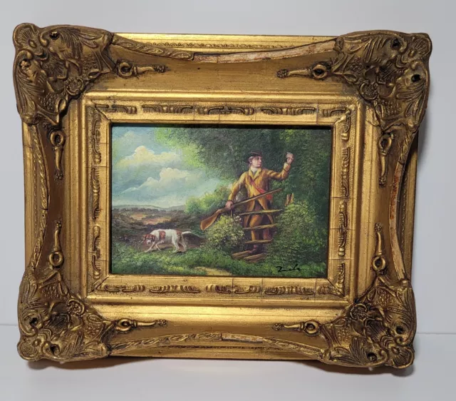 Vintage  Picture Gilded  Frame .