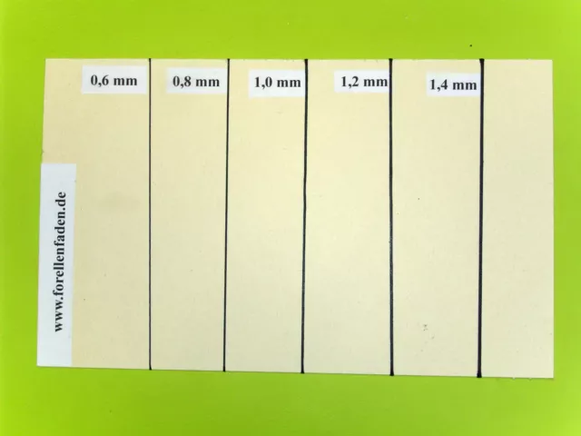 Forellenfaden, gewachst, 500 m, Stärke 1,2 mm, Handnähgarn, 9 Farben Sattlergarn 2