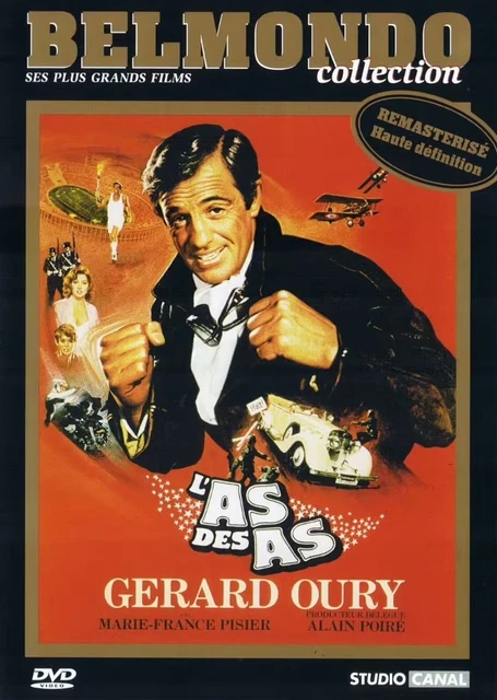 L'as Des As / [ Jean Paul Belmondo ] / Dvd Neuf Sous Blister D'origine / Vf