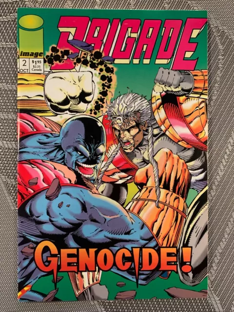 Brigade #2 (1992-Image Comics) **High+ grade**