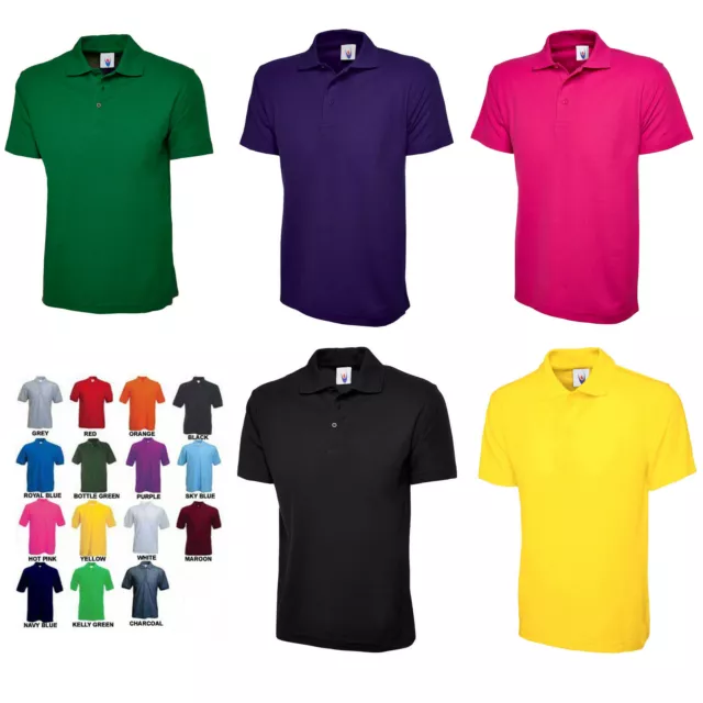Womens Plain Polo T Shirt Size 6-30 - LADIES CLASSIC CASUAL WORK SMART SHIRTS