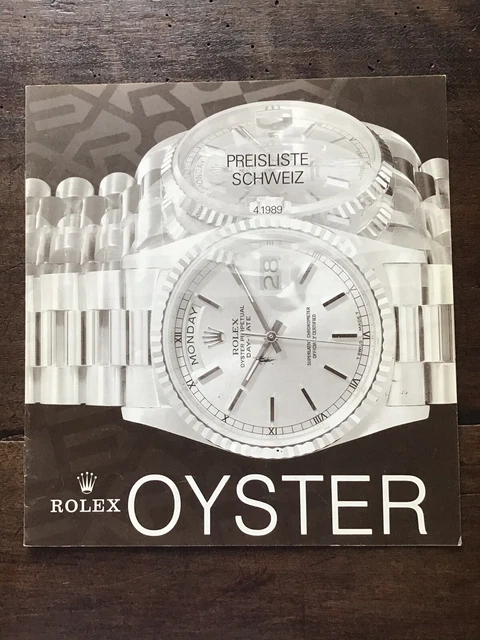 Listino prezzi sales rolex svizzera 2019