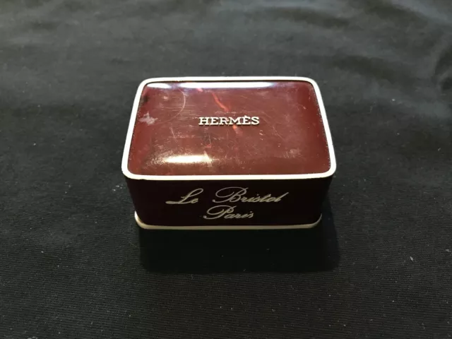 Vintage Hermes Equipage Savon Sofitel Made in France Empty Mini Soap Case