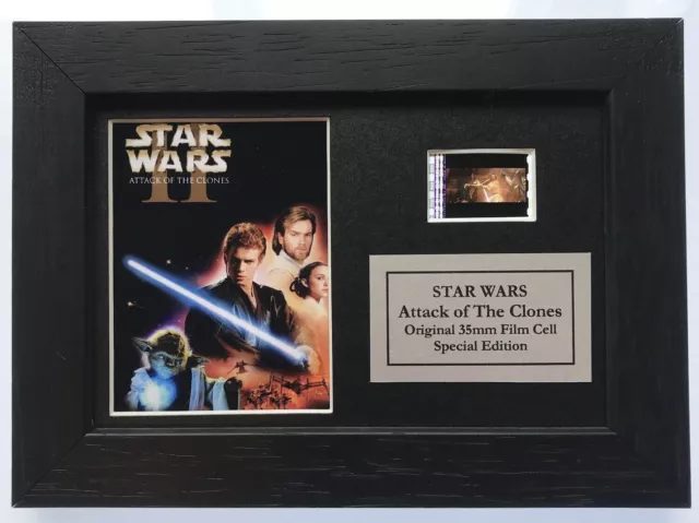 Star Wars ATTACK OF THE CLONES 35mm Film Cell mini*