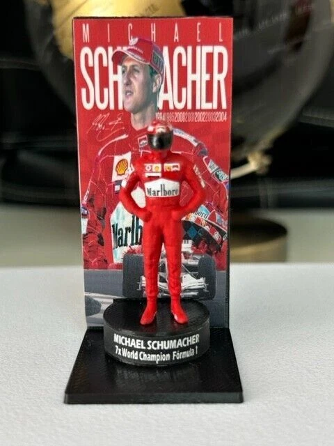 FIGURINE MICHAEL SCHUMACHER 1996 Ferrari 1/18 F1 Formule 1 RARE