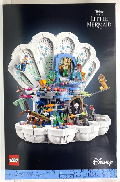 LEGO 43225 Disney The Little Mermaid Royal Clamshell / 1808 pieces 1 watched in